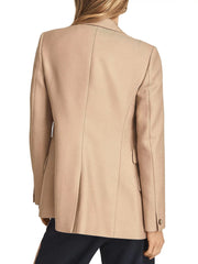 Women's Double Breasted Collared Blazer