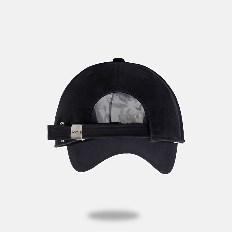 R Embroidery Baseball Cap Solid Sun Hat Lightweight Sports Hat For Women