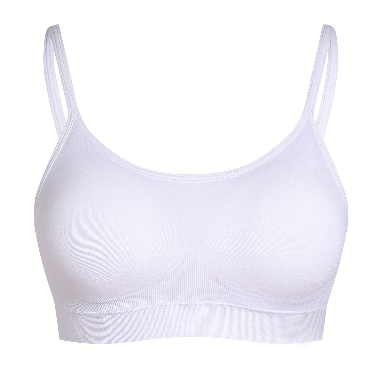 Seamless High Stretch Fitness Bra With Removable Pads