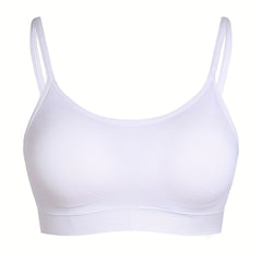 Seamless High Stretch Fitness Bra With Removable Pads
