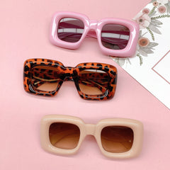 Thick Frame Y2K Sunglasses Sun Protection Party Accessories UV400