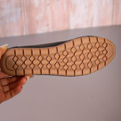 Women's Solid Flat Shoes Slip On Round Toe Non slip Soft Sole Low Shoes