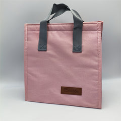 Insulated Lunch Bag Portable Thermal Tote Aluminum Lining Bento Box Carrier