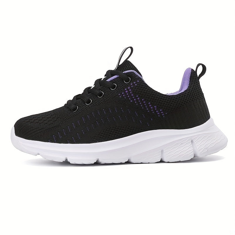 Women's Leisure Mesh Running Shoes Lightweight Outdoor Travel Shoes
