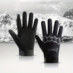 Thick Warm Windproof Cycling Gloves Touch Screen Fitness Gloves