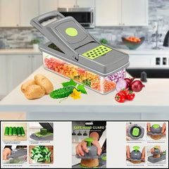 Portable 14-in-1 Vegetable Cutter for Camping