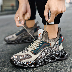 Fashionable Breathable Non Slip Men's Skate Shoes
