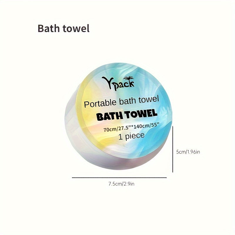 3pcs Disposable Compressed Large Bath Towel Portable Camping Travel Towel