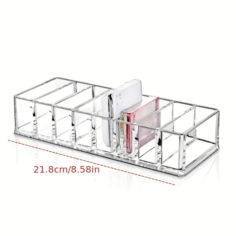 Clear Acrylic Makeup Brushes Organizer Lipstick Stand Case Jewelry Box
