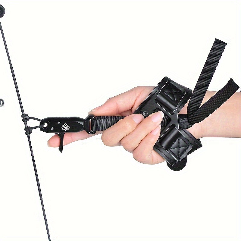 Adjustable Wrist Strap Compound Bow Release Aid