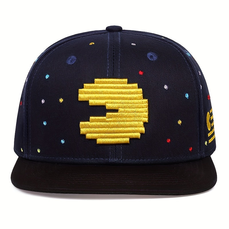 Cartoon Beans Embroidery Baseball Cap Snapback Hat Hip Hop Sunscreen Outdoor Spo