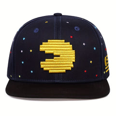 Cartoon Beans Embroidery Baseball Cap Snapback Hat Hip Hop Sunscreen Outdoor Spo