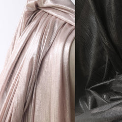 Elastic Knitted Reflective Fabric Golden Wire Base