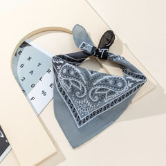 Floral Pattern Scarf Women Bandana Lightweight Neck Scarfs Bandana