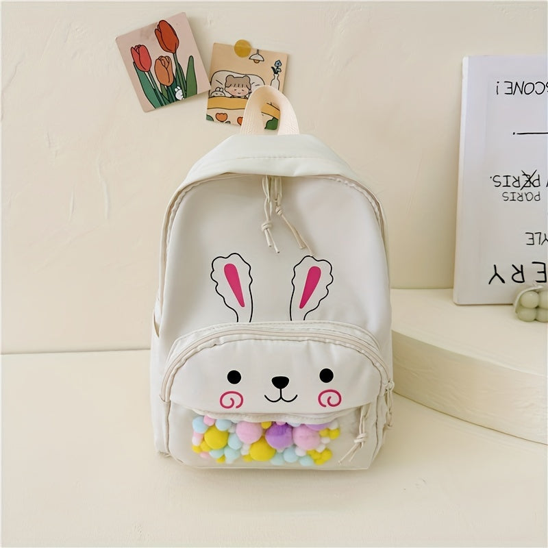 Kids Cartoon Rabbit Backpack Lightweight School Bag