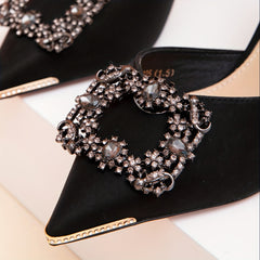 2pcs Square Shoe Clips Detachable Shoe Buckles For Wedding High Heels