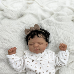 Soft Vinyl Reborn Doll Realistic Cloth Body Toy for Kids Christmas Birthday Gift