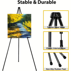 Tall Display Easel Metal Art Easel Art Painting Rack Folding