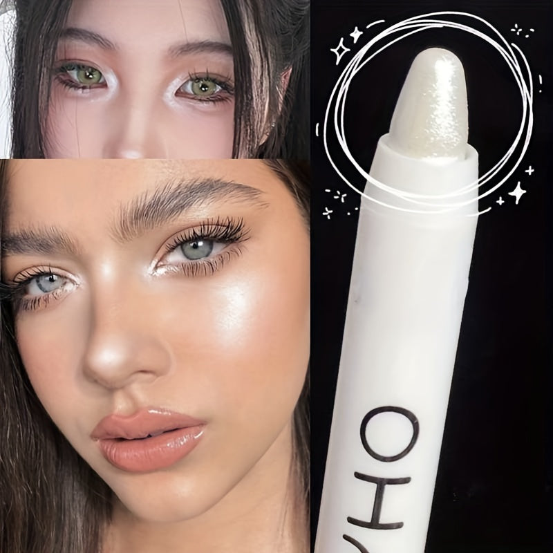 Glitter Eyeliner Highlighter Pencil Long Lasting