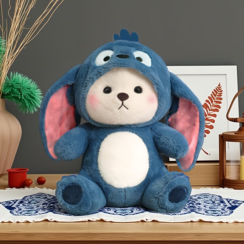 Transformation Bear Plush Toy Little Bear Doll Birthday Gift