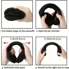 Winter Plush Earmuffs Outdoor Skiing Warm Ear Cover