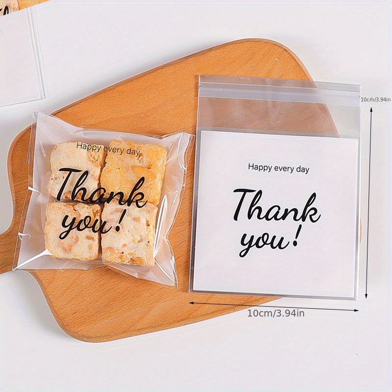 100 Pcs Resealable Plastic Bags for Snacks Candy Jewel