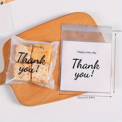100 Pcs Resealable Plastic Bags for Snacks Candy Jewel
