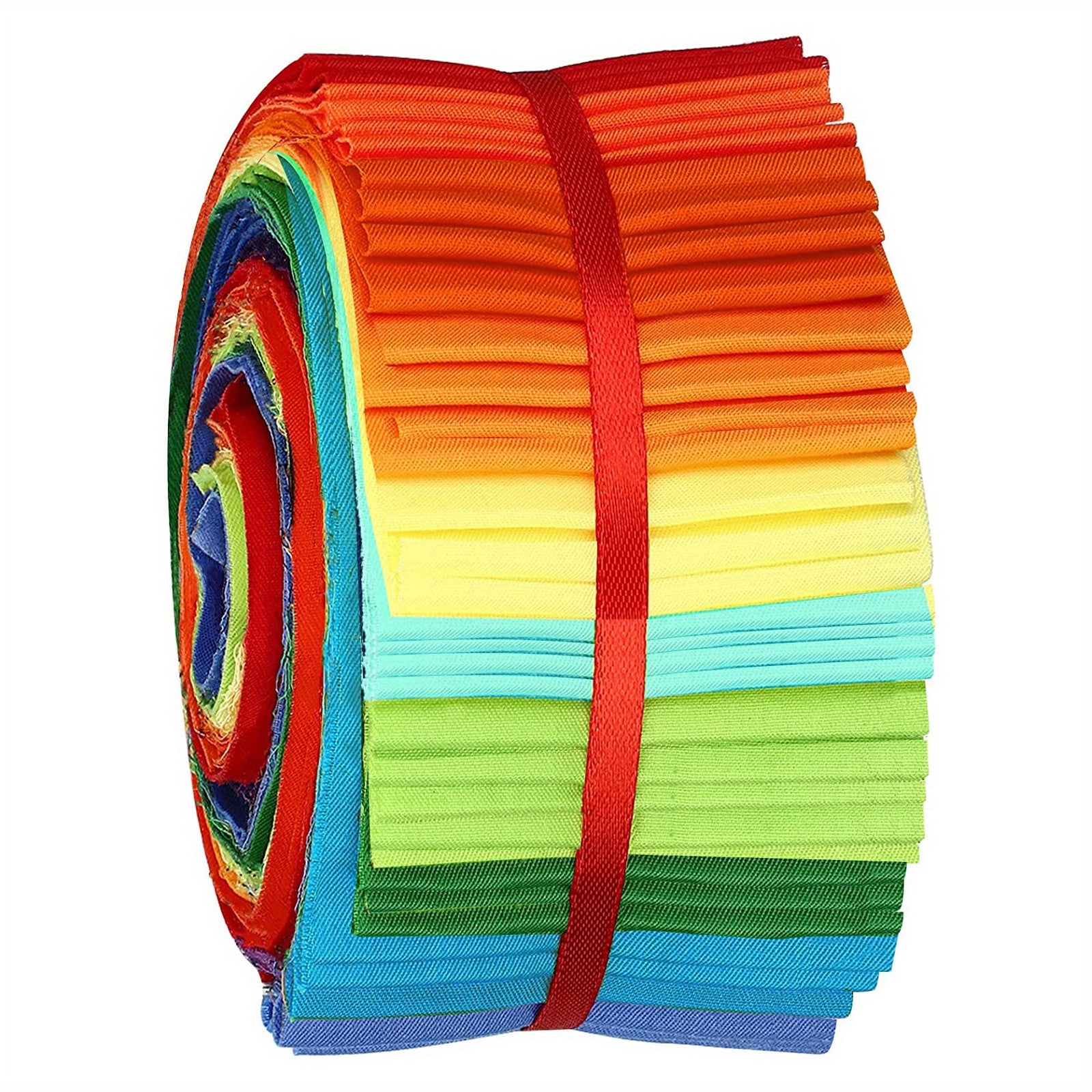 40pcs Cotton Solids Quilting Roll Fabric for DIY Craft