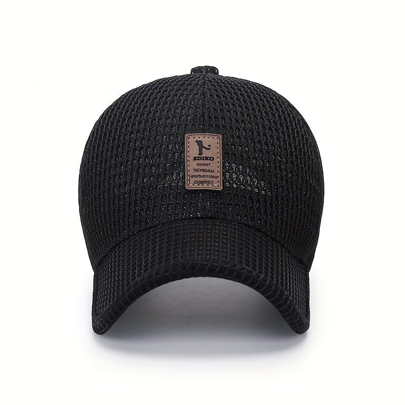 Men's Breathable Visor Hat Sun Protection Baseball Cap