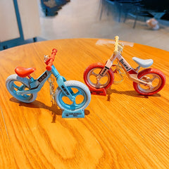 Movable Sliding Bicycle Key Chain Couple Jewelry Small Gift