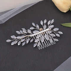 Crystal Wedding Hair Comb Bridal Jewelry Headdress Accessories
