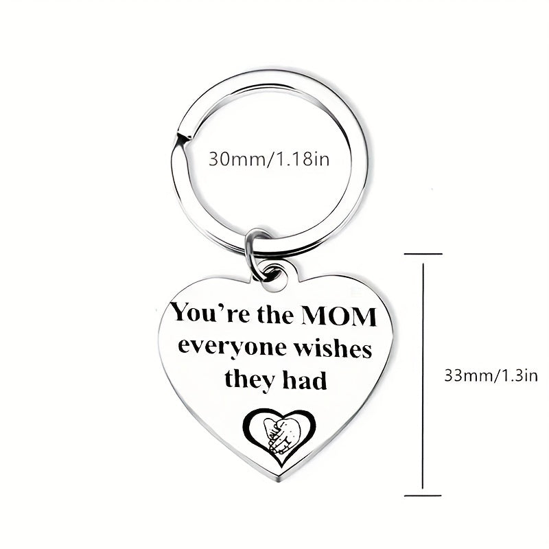 Mom Keychain Gift From Daughter Son Mother's Gift
