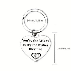 Mom Keychain Gift From Daughter Son Mother's Gift