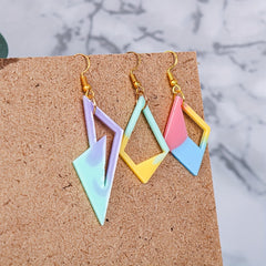 Epoxy Resin Mold Triangle Earrings Silicone Mold
