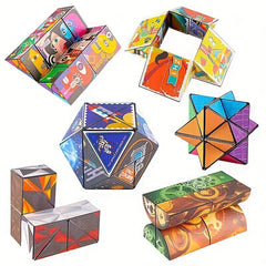3D Changeable Magic Cube Anti Stress Fidget Toy Gift