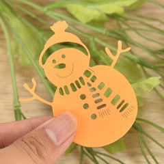 Christmas Snowman Metal Cutting Die For DIY Embossing