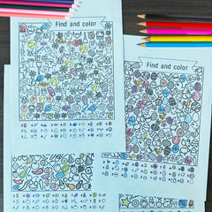 Interactive Hidden Items Book for Kids - Enhance Focus & Observation