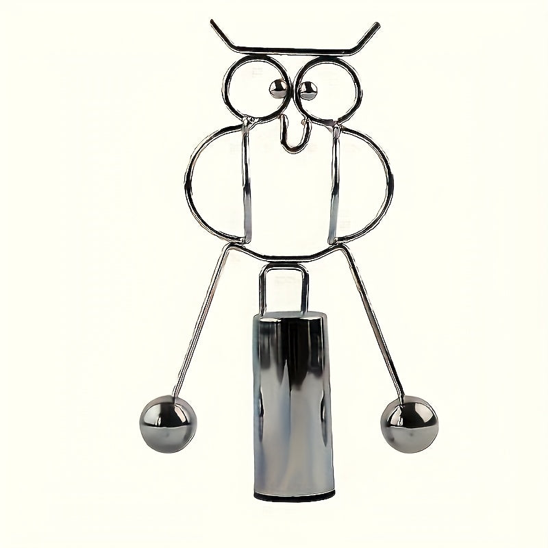 Newtonian Mechanics Tumbler Cat Owl Balance Ornament Physics Craft Ornament