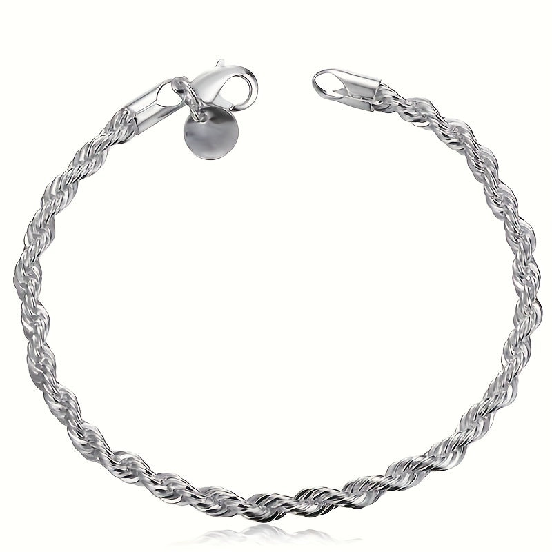 Classic Twisted Rope Bracelet For Girls Jewelry Accessories