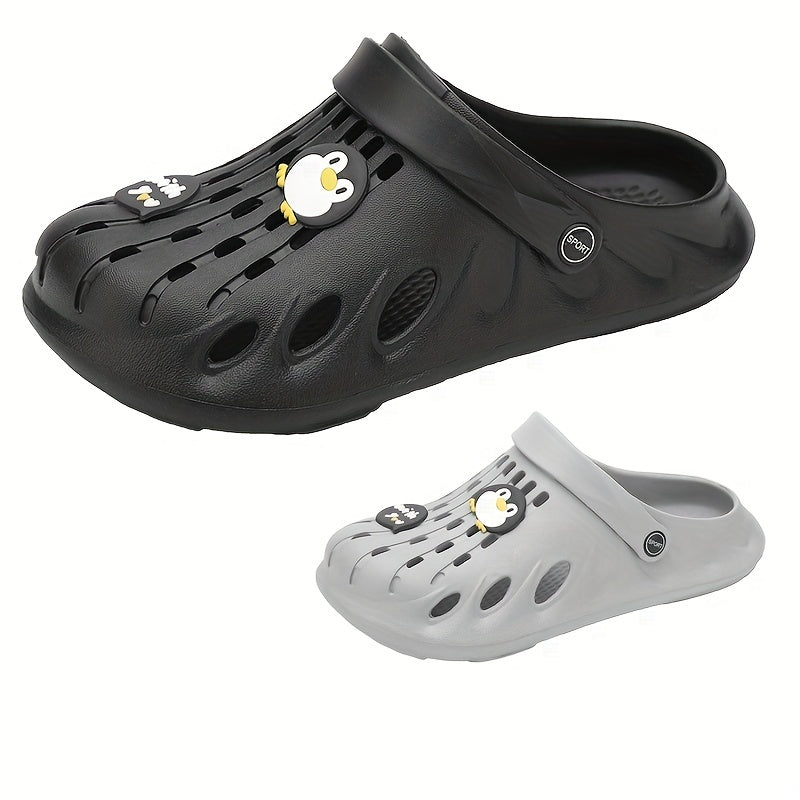 Cartoon Charms Hollow Out Non Slip Garden Shoes Summer