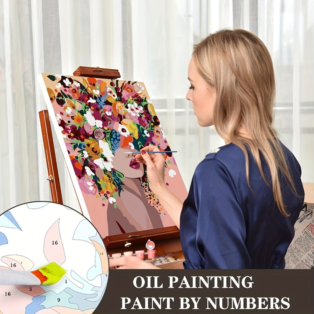 Judoit Paint By Number For Adults Moon Mushroom Forest