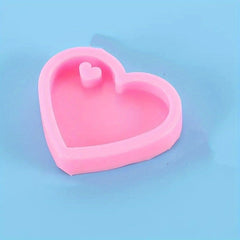 Heart Shape Silicone Mold DIY Keychain Pendant Jewelry Epoxy Resin Mould