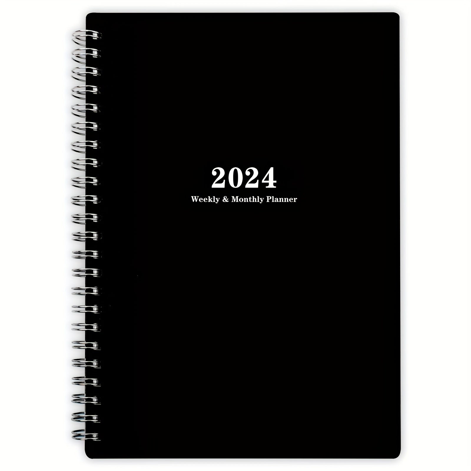 1pc Planner Weekly And Monthly Notebook Spiral Plan Academic Appointment Book