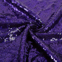 5 Yards Sequin Fabric Glitter Embroidery DIY Sewing Table Runner Tablecloth