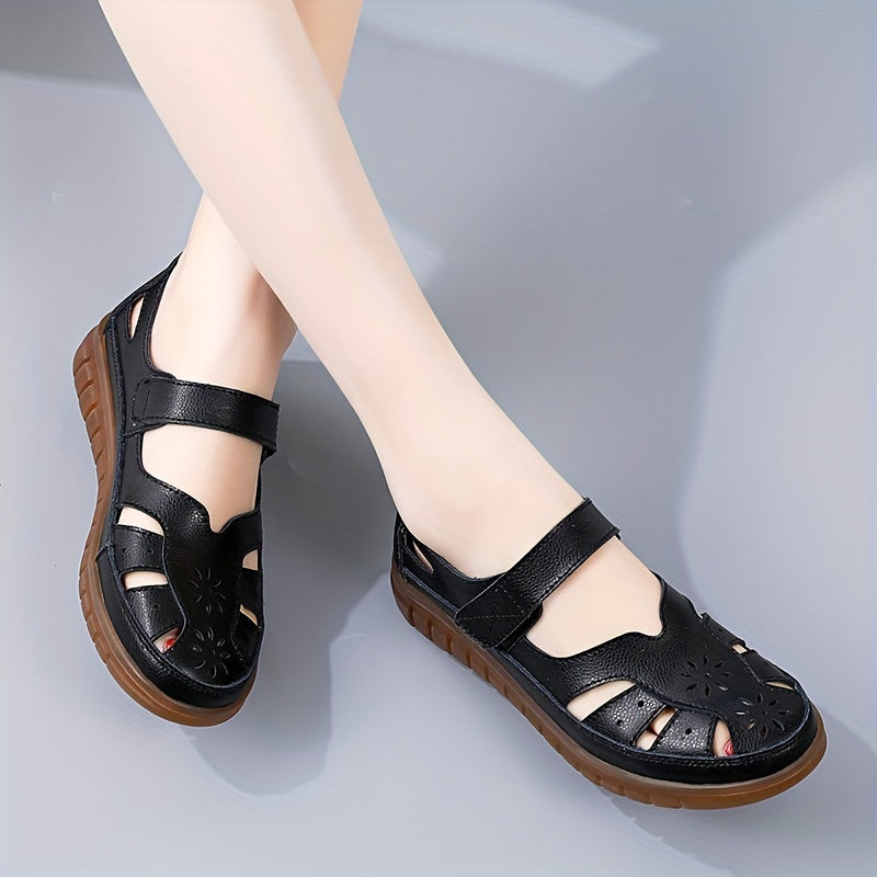 Women's Cut Out Sports Sandals Hook & Loop Fastener