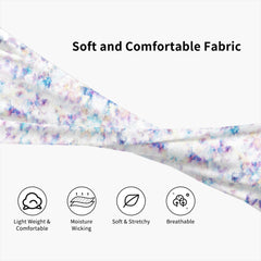 Tie Dye Headband Polyester Spandex Blend