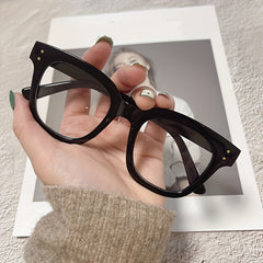 Light Blocking Square Glasses Women Men Reading Computer Gaming