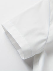 Boys Slim Fit Striped Bowtie Shirt & Shorts Set