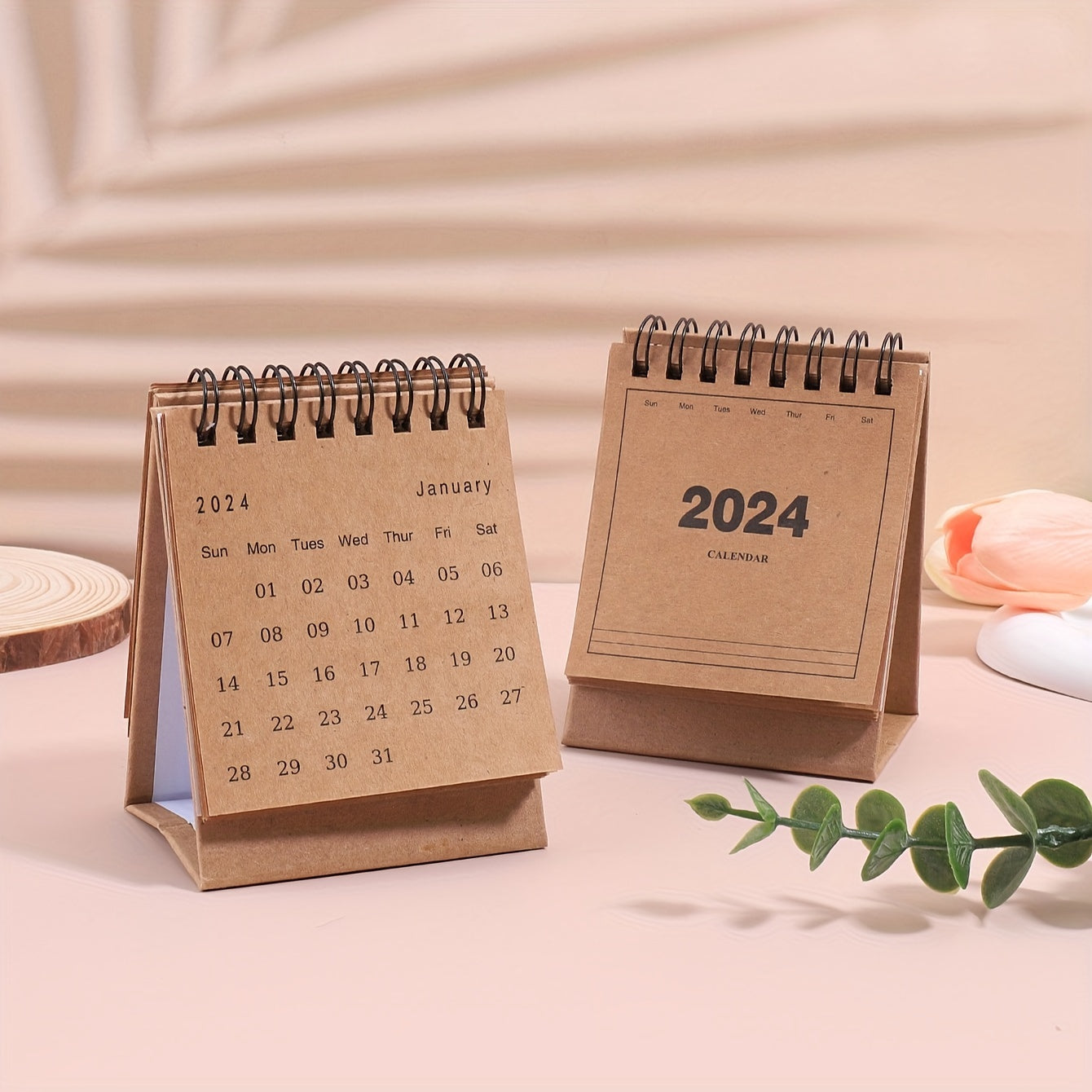 Small Desk Calendar Portable Monthly Planner Student Countdown Memo