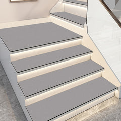 1pc Stair Treads Carpet Indoor Diatom Mud Absorbent Non-slip Floor Mat